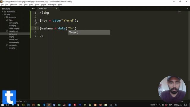 #7 - FECHAS EN PHP | CURSO DE PHP DESDE CERO смотреть онлайн