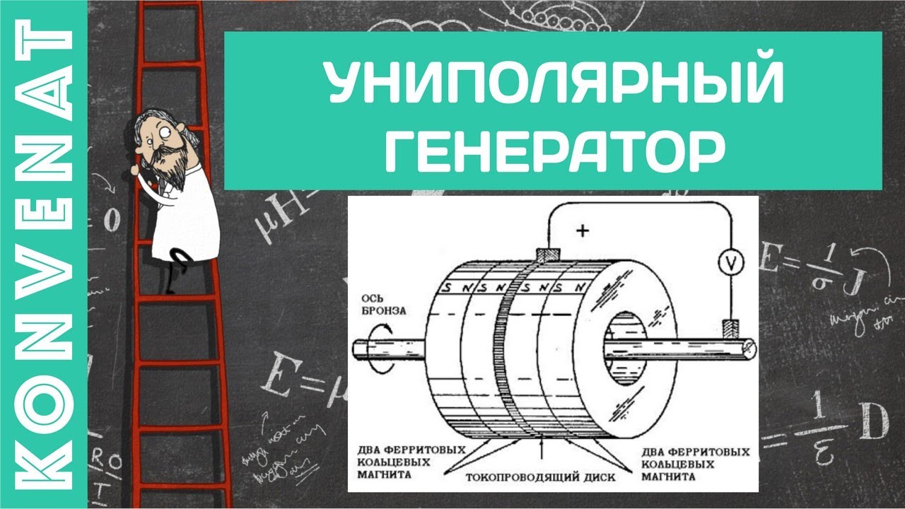 Маховик униполярного генератора смотреть онлайн