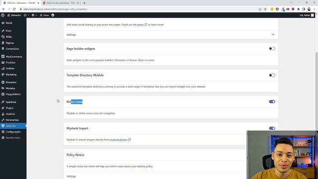Plugin Incrível Com Várias Funções Legais Para WORDPRESS (Ícone Menu, Cookies, Social Share...) смотреть онлайн