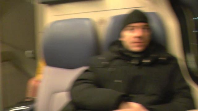 Двухэтажный поезд! Едем в Амстердам 29.11.2017! Неймеген, Nijmegen. Нидерланды (Netherlands). смотреть онлайн
