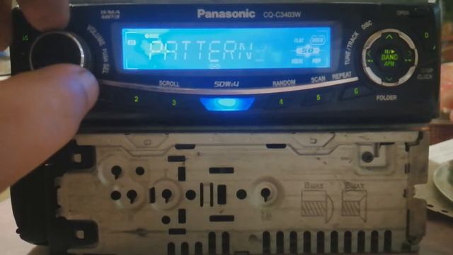 CD/MP3-ресивер Panasonic CQ-C3403W смотреть онлайн