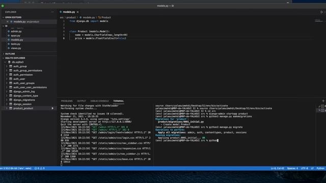 Formation Python Django (2021): Création de models, migrations et templates смотреть онлайн