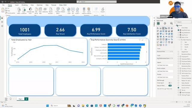 Build your first Power BI report as a Data Analyst смотреть онлайн