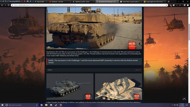 War Thunder - Upcoming Content - Challenger 2 & Rank VII смотреть онлайн