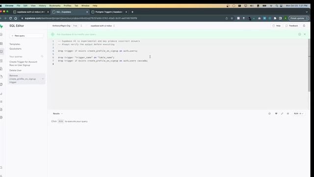 Supabase Tutorial: Delete Supabase Triggers (2023) смотреть онлайн
