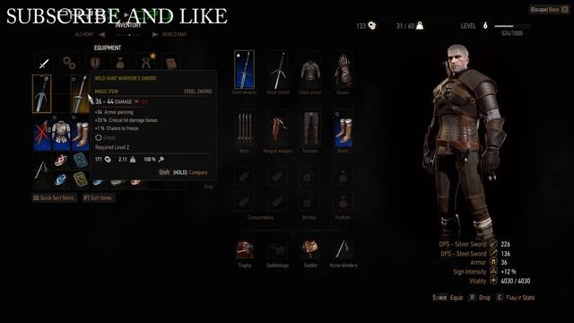 The Witcher 3: Wild Hunt Story Goes On - Gameplay PC - Walkthrough смотреть онлайн