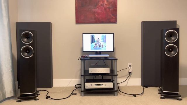 Denafrips Pontus II dac with Fyne f501 great vocal jazz sound! смотреть онлайн