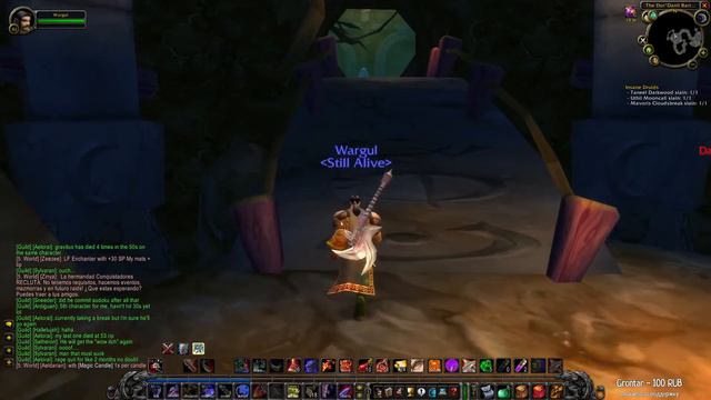 Turtle WoW - Ночной хардкор! Воин с одной жизнью! смотреть онлайн