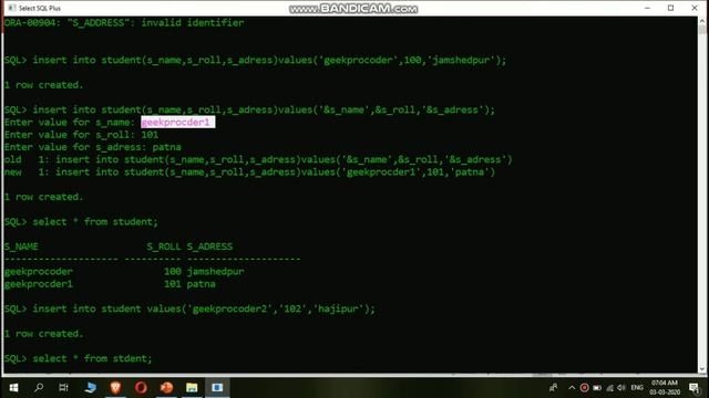 SQL tutorial 9.|DML commands in SQL | insert,update, delete commands смотреть онлайн
