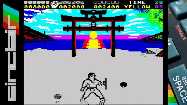 IK+ on the ZX Spectrum (International Karate Plus) смотреть онлайн
