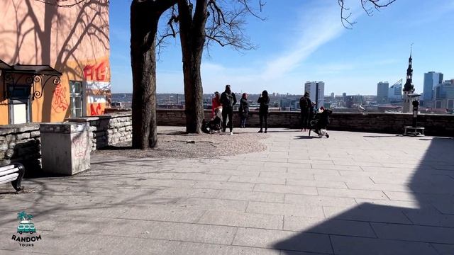 Tallinn`s Old Town, Estonia - Walking Tour [4K] (April 2022) смотреть онлайн