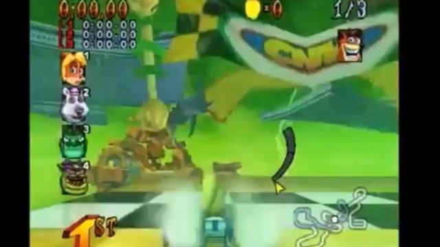 Crash Nitro Kart PS2 101% Longplay смотреть онлайн