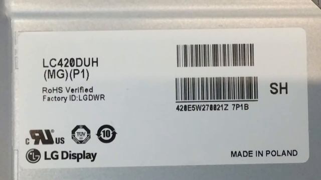 № 242. LG42LF652V-ZB, на запчасти, Main: EAX66207202(1.2), RD56T41E5Q,562L00Q-0002 смотреть онлайн