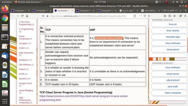 TCP vs UDP Protocol | TCP vs UDP Difference | TCP vs UDP in Computer Networks смотреть онлайн