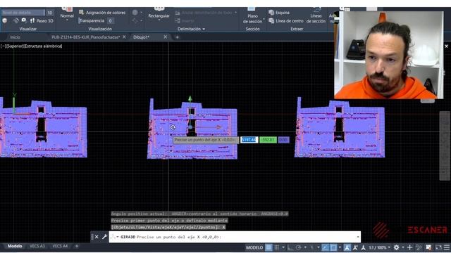 Preparar una nube de puntos para trabajar en AUTOCAD | Escáner 3D | BIM ESCÁNER смотреть онлайн
