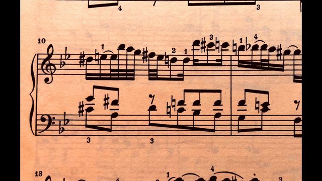 A small example of individuality of polyphonic voices transcending harmony - 25th Goldberg Variatio смотреть онлайн