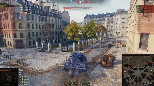 AMX M4 mle. 45 • 7.2K DMG 10 KILLS • WoT Gameplay смотреть онлайн