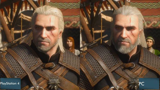 The Witcher 3 - PS4 vs PC - Graphics Comparison [Screenshot Comparison] смотреть онлайн