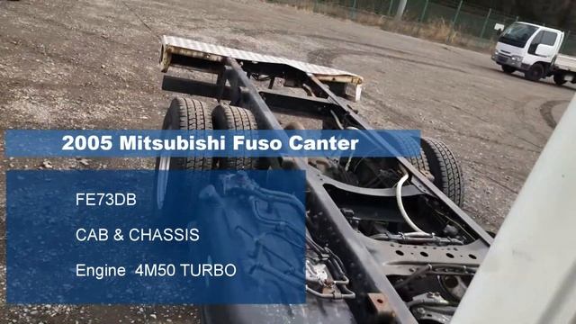 Mitsubishi FUSO☆2005☆canter☆cab&chassis☆engine 4M50☆walk around☆☆2005 смотреть онлайн