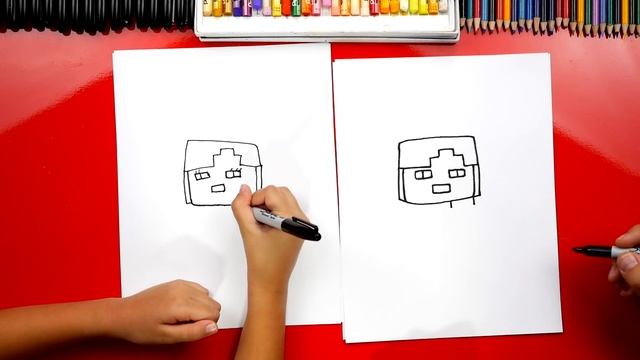How To Draw Alex From Minecraft смотреть онлайн