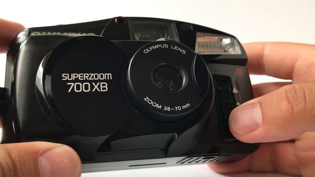 Olympus SuperZoom 700XB camera 35mm film смотреть онлайн