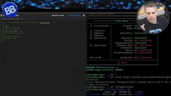 Klipper Screen is COOL - Quick - Easy - Install