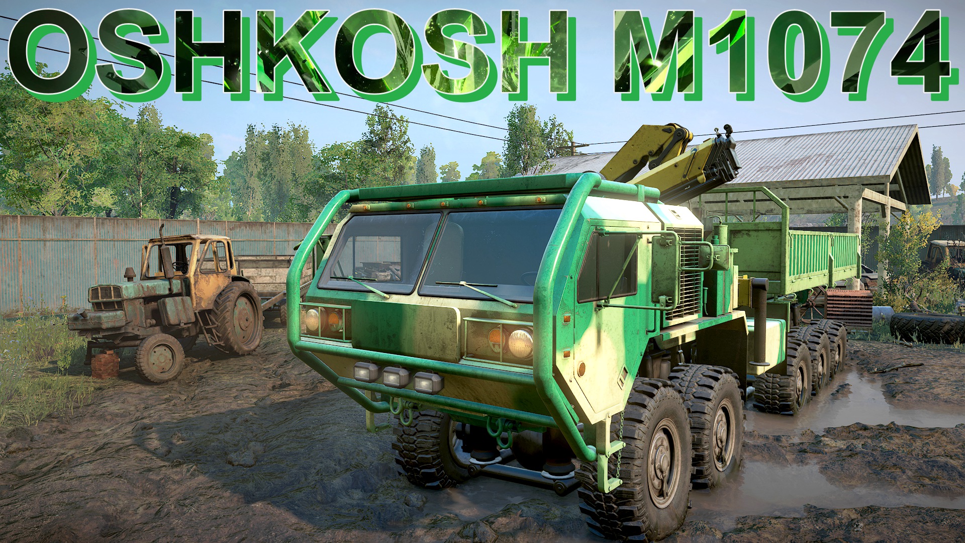 ТЯЖЁЛЫЙ ТЯГАЧ??OSHKOSH M1074??  ВСЁ, ЧТО НУЖНО ЗНАТЬ?ПОДПИШИТЕСЬ НА КАНАЛ❗НАЖМИТЕ?В ТОП