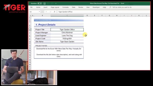 Excel VBA To Move Data Around A File - How I Actually Do It! P1