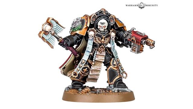 NEW TERMINATOR CHAPLAIN Model! Warhammer Day Event model! смотреть онлайн