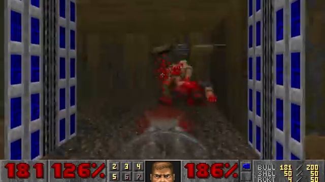 Doom II: Hell on Earth - (Map03) The Gantlet смотреть онлайн