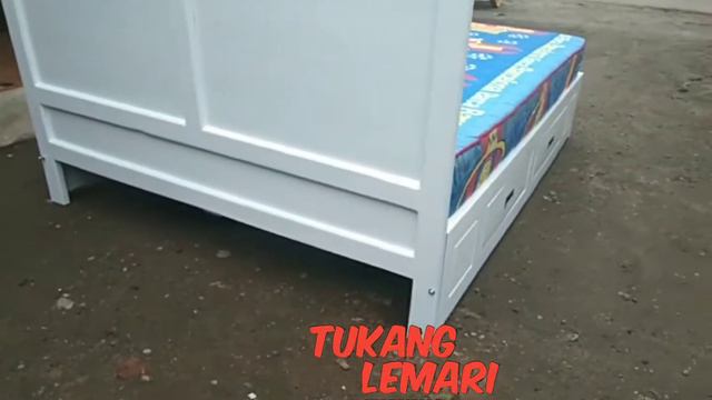 Dipan minimalis cat Putih || ukuran 180cm X 200cm!!! смотреть онлайн