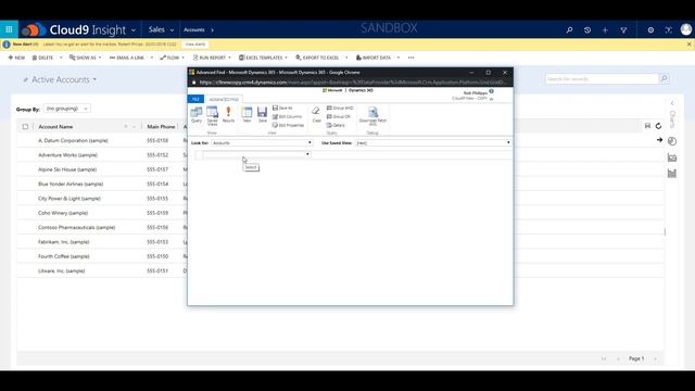 Views in Microsoft Dynamics 365 смотреть онлайн