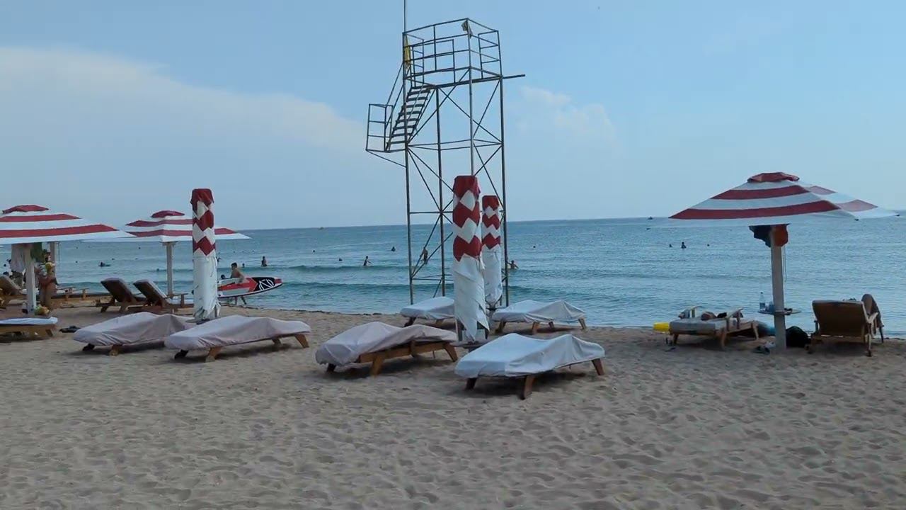 Евпатория 2024. Бархатный сезон на пляжах Родничок, Алмазный и Планета смотреть онлайн