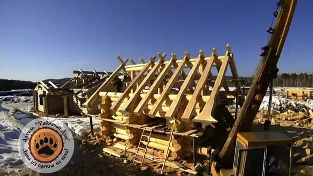 Siberian Cedar Log Houses and Cabins for Life смотреть онлайн