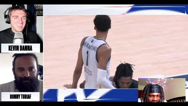 LEBRON FANS React to Spurs #1 Draft Pick - Victor Wembanyama being a Freak of Nature (PLAYOFFS) смотреть онлайн