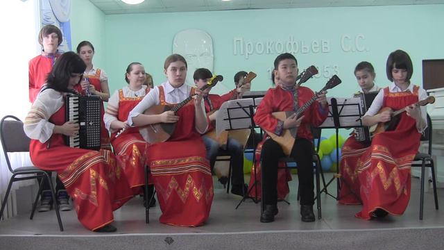 ансамбль русских народных инструментов ДМШ№3 г Астана Юный ковбой, Жыр шашу смотреть онлайн