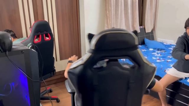 Living On Gaming Setup & Gaming Chair ?For 24 Hours | Last To Leave Wins 50,000₹?- Jash Dhoka Vlog смотреть онлайн