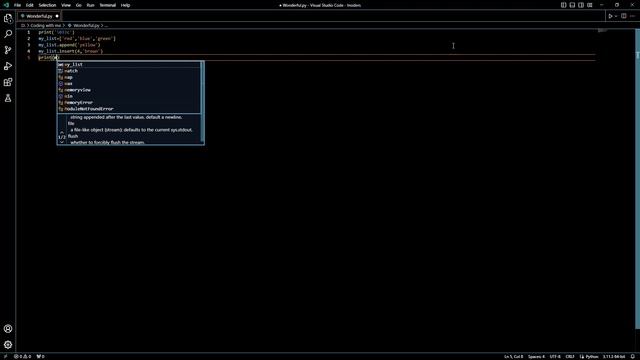 Python List Manipulation: Adding and Inserting Elements Artificial Intelligence Learn Code Coder Fi смотреть онлайн