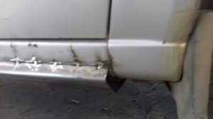 Профильные тунинг пороги Калина))))