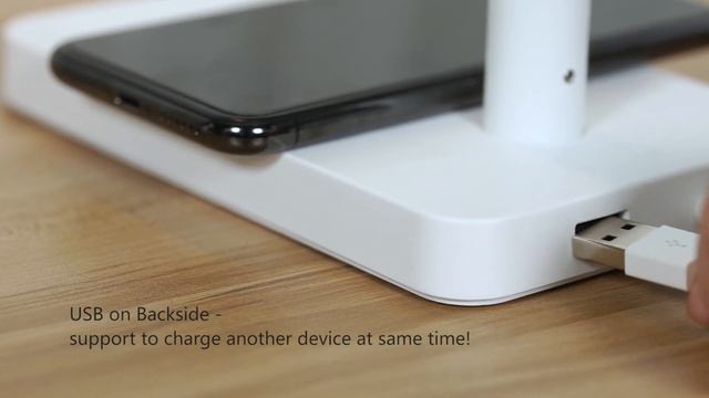 LED Светильник с беспроводной зарядкой Octava S1 смотреть онлайн