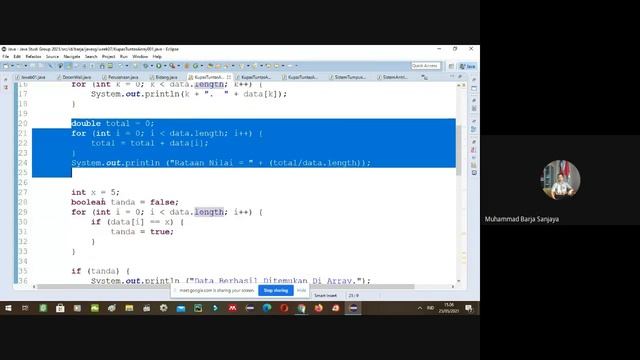 Java Study Group - Kupas Tuntas Array Statis Dan ArrayList Dinamis - Week 07 | Generics Collections смотреть онлайн