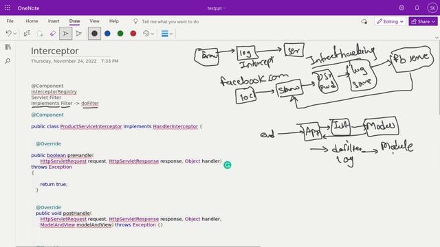 Java Spring boot : Interceptor ( Spring MVC, preprocess, postprocess) смотреть онлайн