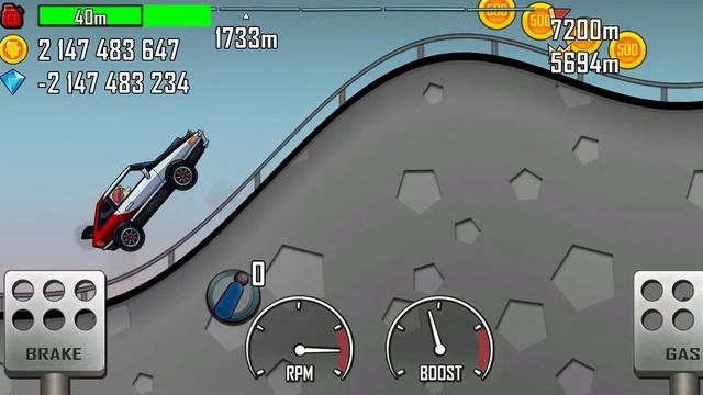 Самый быстрый машина Hill Climb Racing #hillclimbracing #fastcar #быстрый