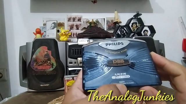Walkman PHILIPS 5 Ribuan - Philips AQ6591 Stereo Radio Cassette Player - Pemutar Kaset Unik Portabl