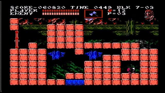 Castlevania 3: Dracula's Curse (NES) No Death Walkthrough (Grant/Sunken City Path) смотреть онлайн