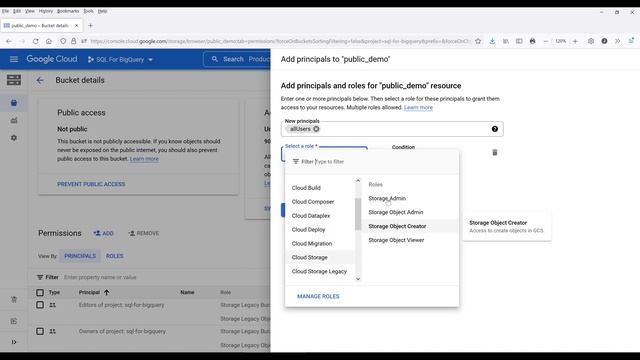 How to Set Buckets and Files Public In Google Cloud Storage смотреть онлайн
