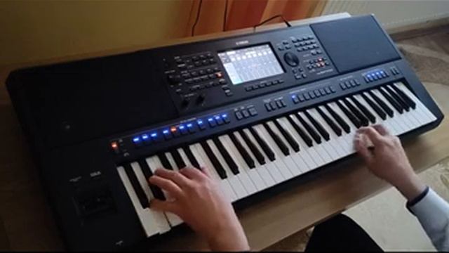 O Tobie kochana (cover) Yamaha PSR SX-700 смотреть онлайн
