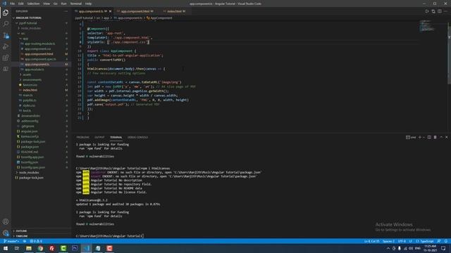 jsPDF Tutorial: Angular 12 Convert HTML to PDF using jsPDF & HTML2Canvas смотреть онлайн