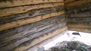 Дверной проём в срубе .