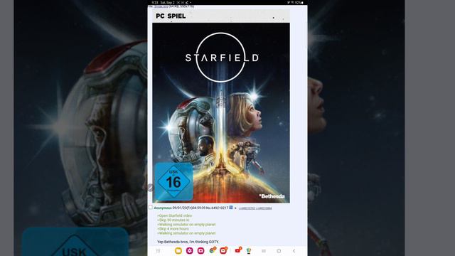 starfield is a walking simulator смотреть онлайн